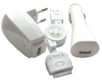 CARGADOR DE IPHONE 3 EN 1